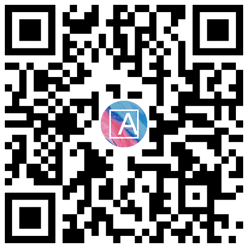 QR code to scan the AR artwork